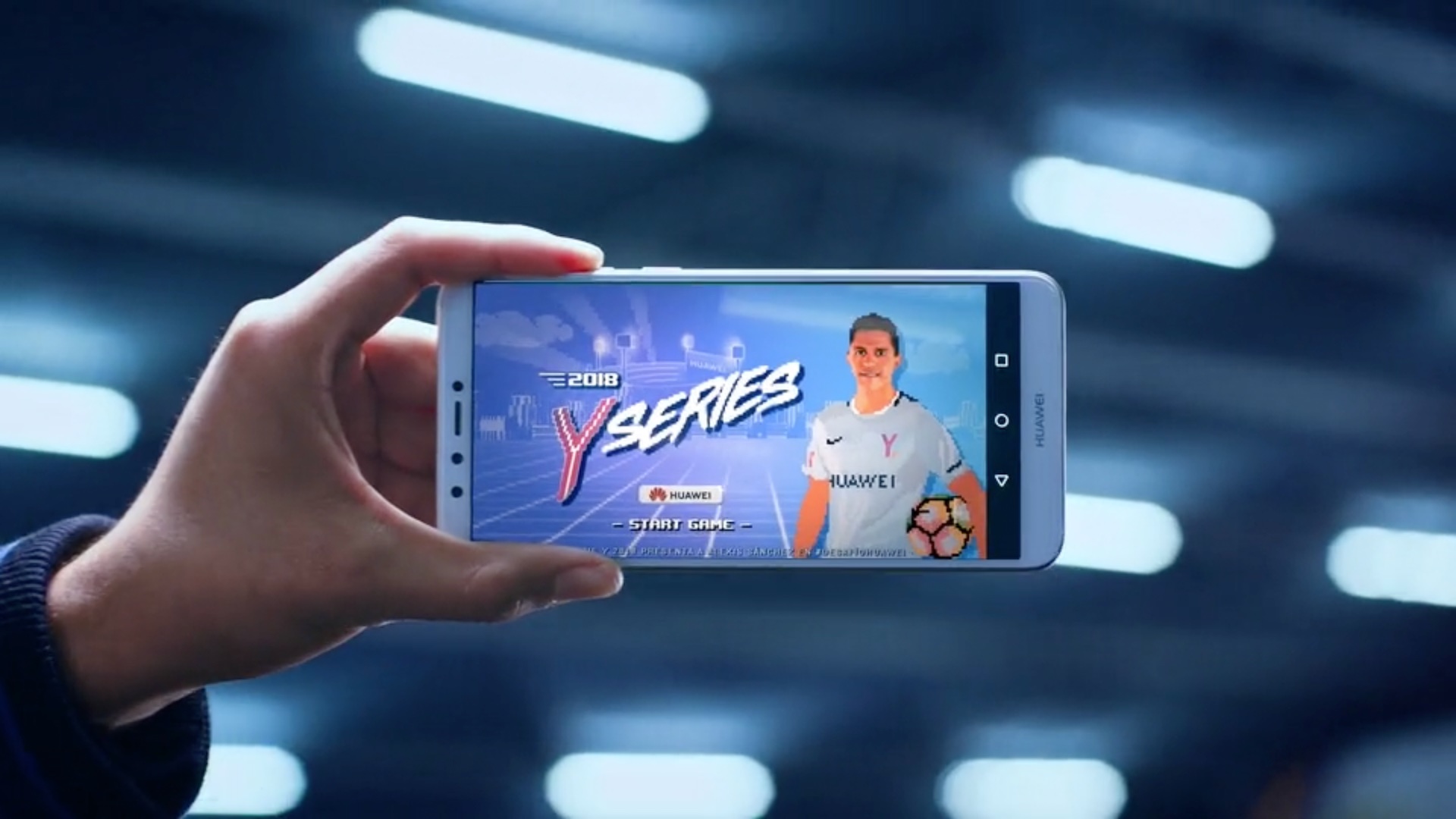 Huawei Y Series campaign featuring Alexis Sanchez, created by Feels